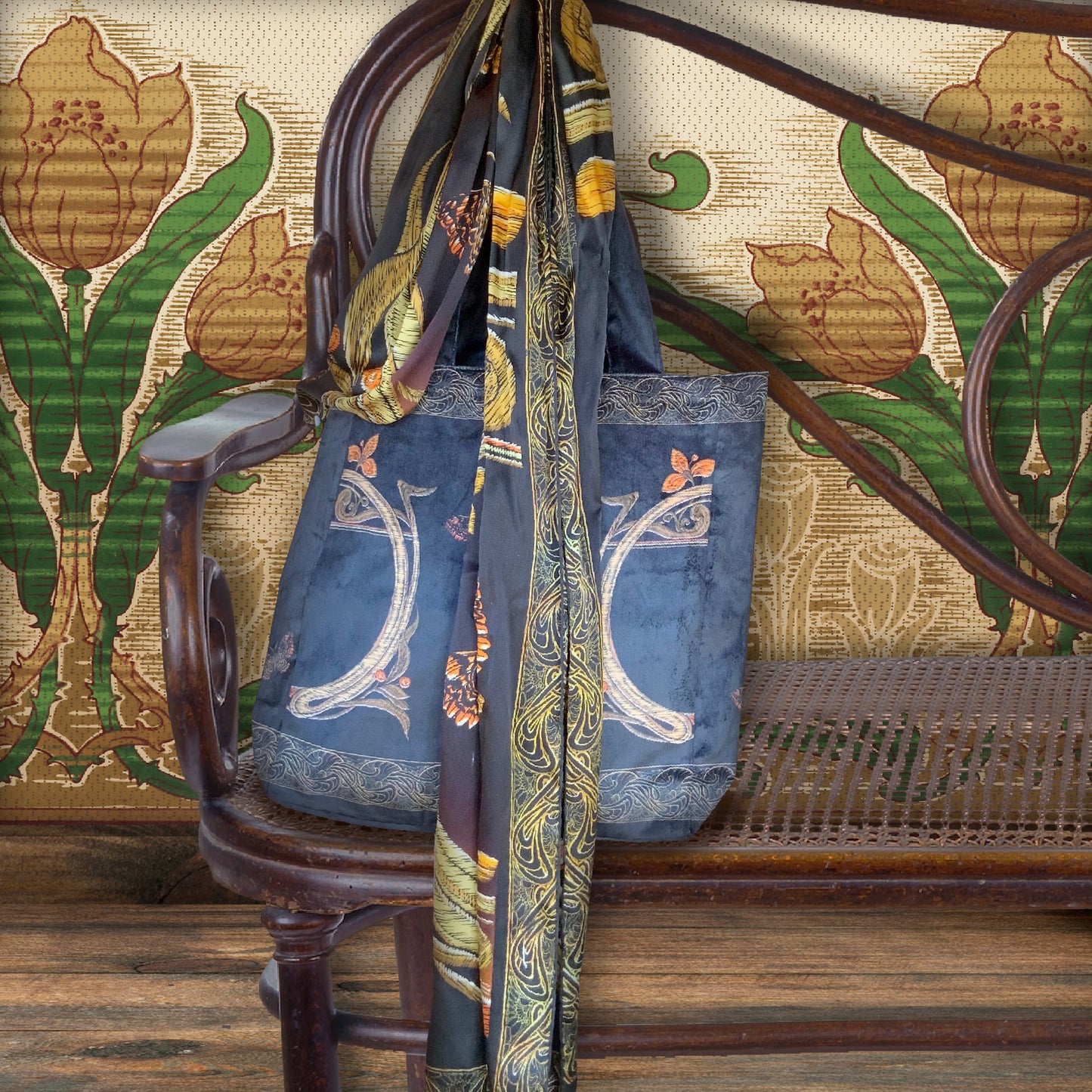 VELVET BAG "Clodius"