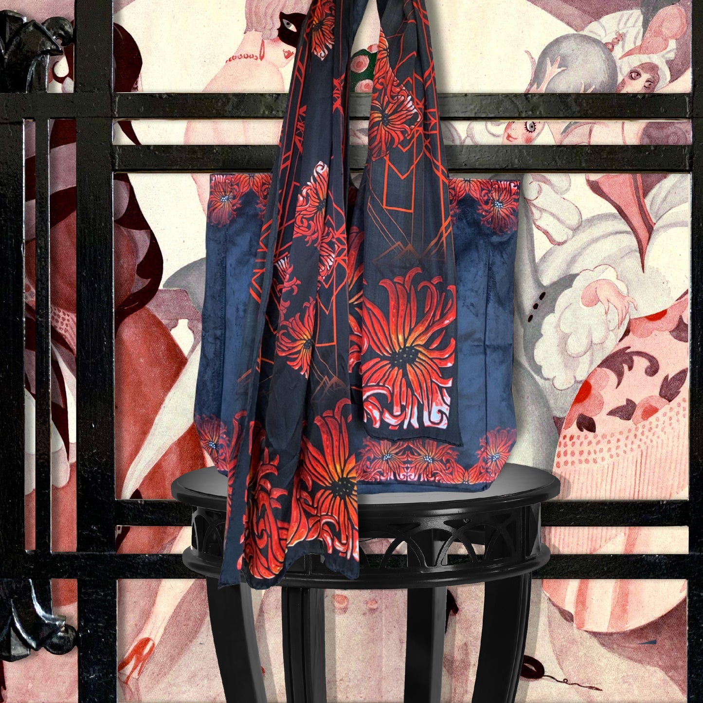 VELVET BAG "Moderne"