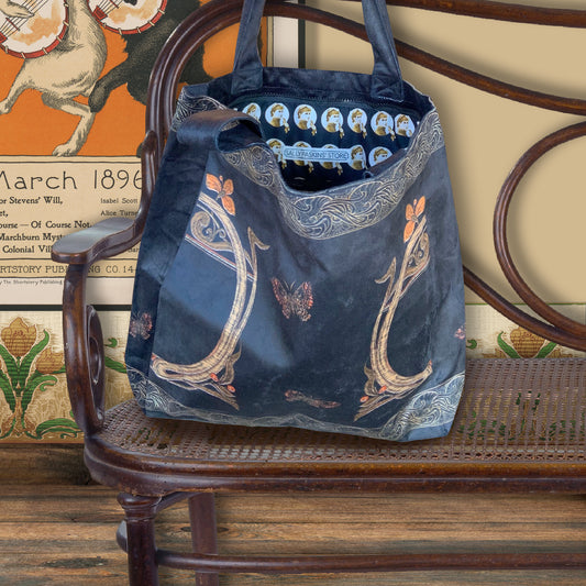 VELVET BAG "Clodius"