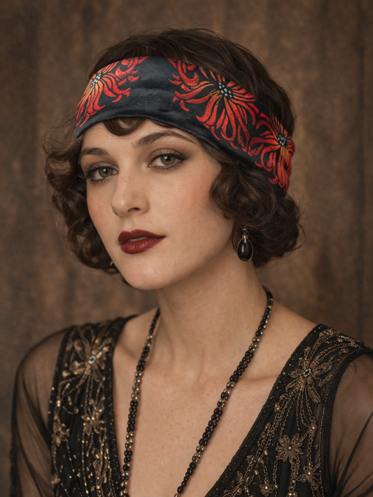 MINKY VELVET HEADBAND "Moderne"