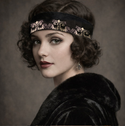 MINKY VELVET HEADBAND "Meducci"