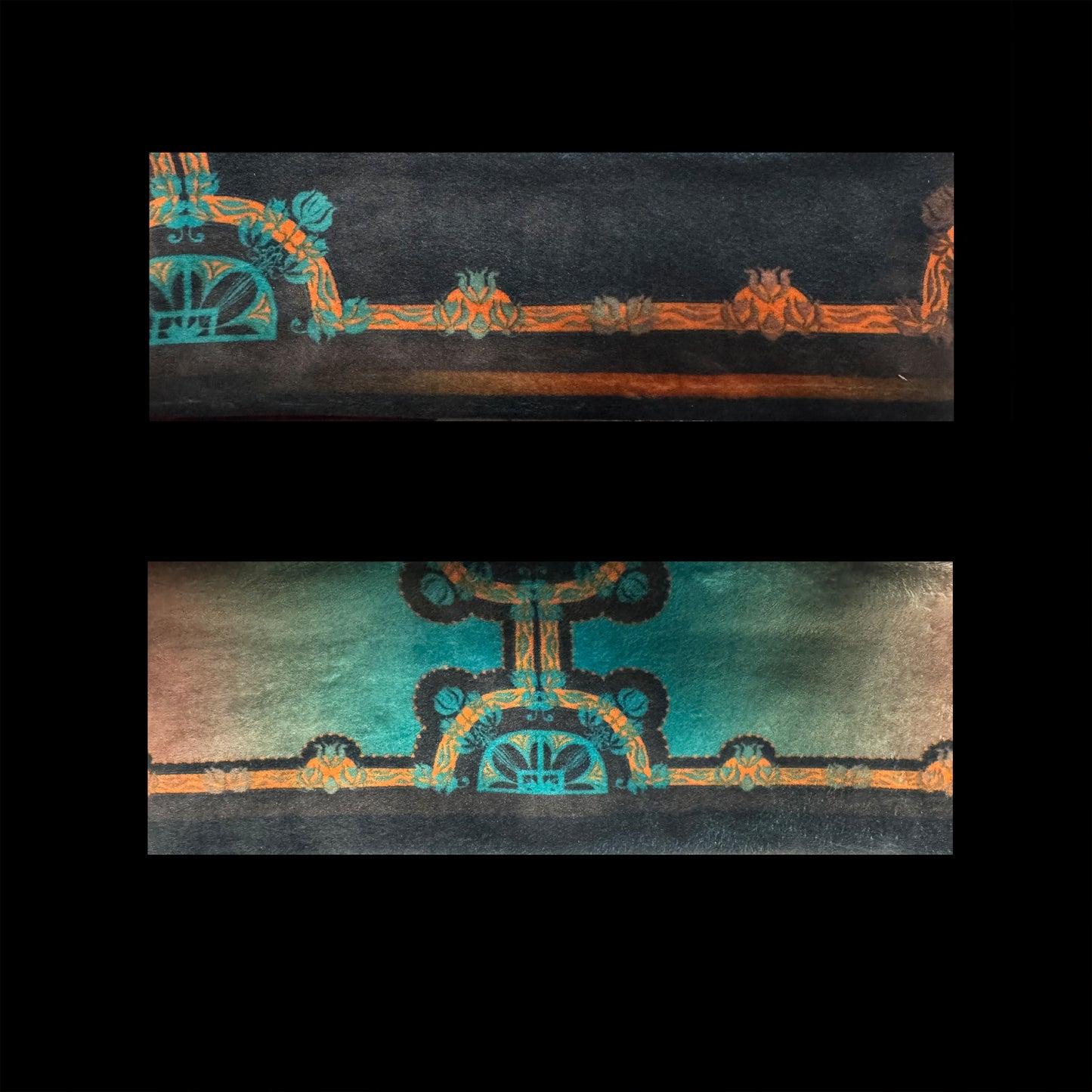 MINKY VELVET HEADBAND " Belle Epoque"