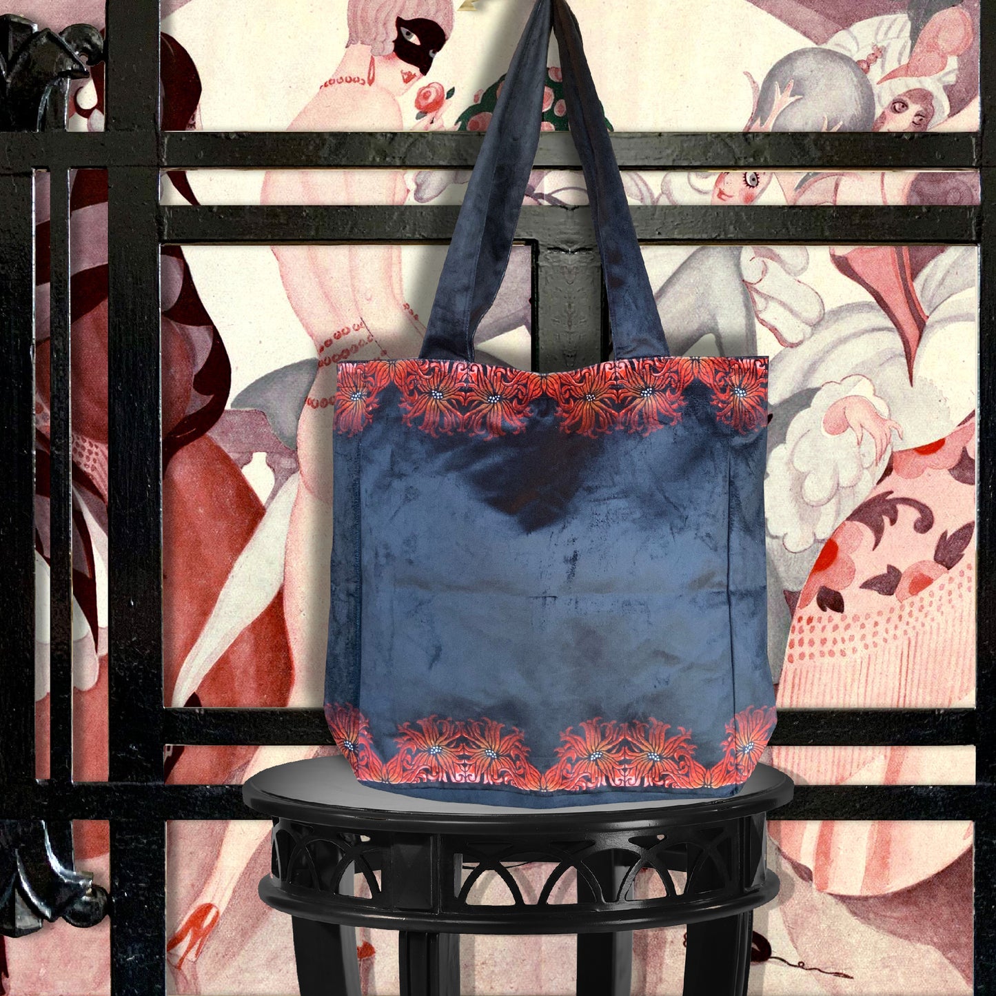 VELVET BAG "Moderne"