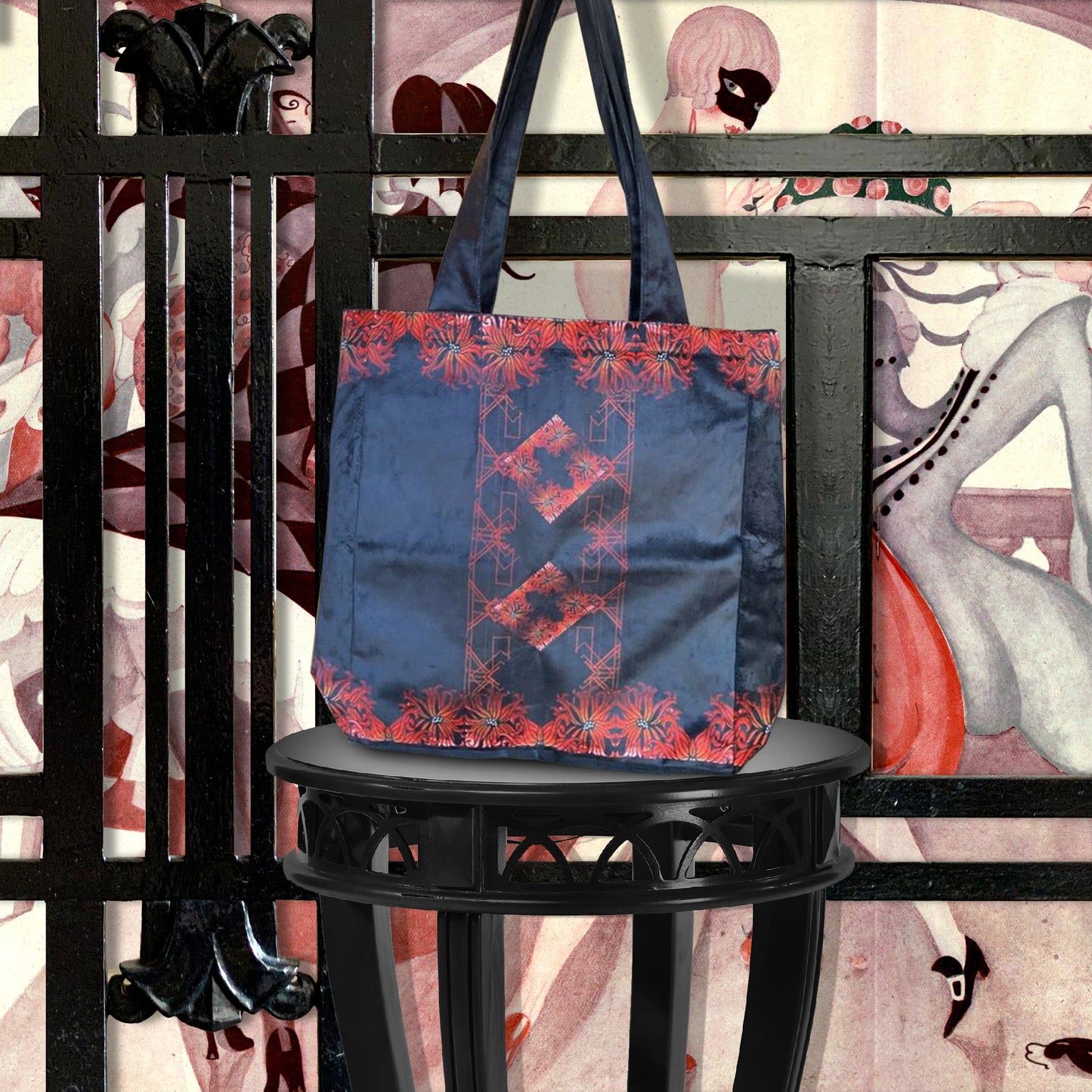 VELVET BAG "Moderne"