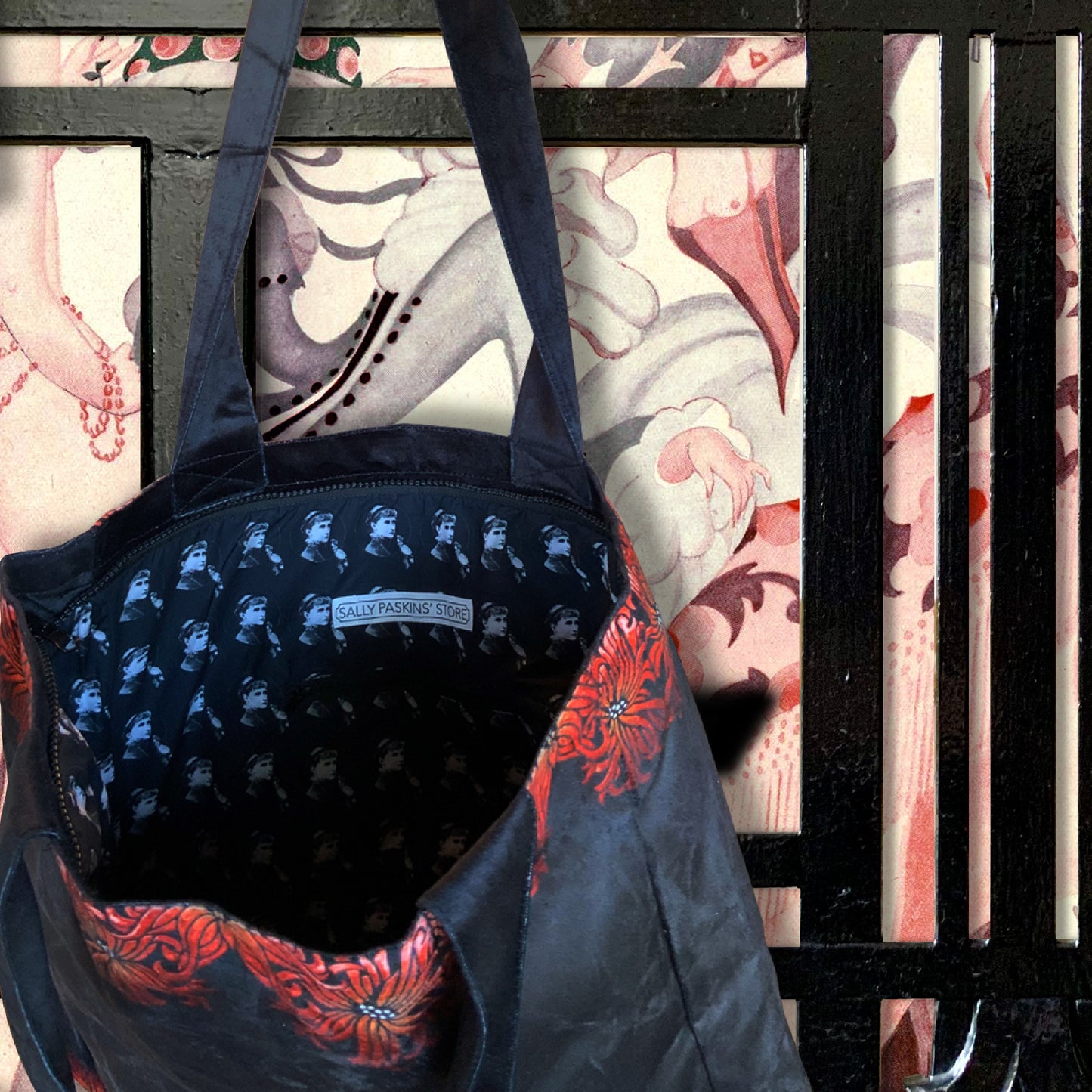 VELVET BAG "Moderne"